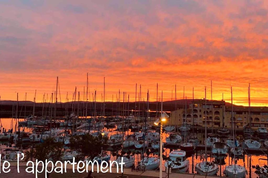Appartement Avec Vue Sur Le Port Leucate Eksteriør billede